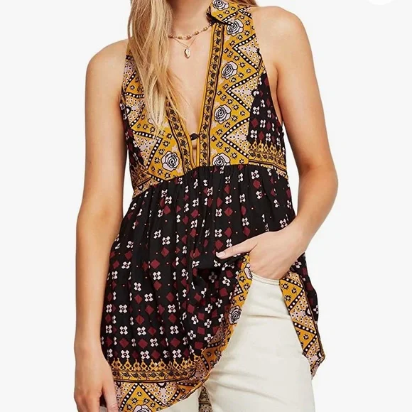 Free People Charlotte Sleeveless Top - Picture 1 of 11